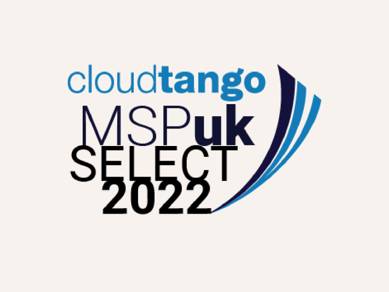 Cloud Tango MSP UK select 2022 logo